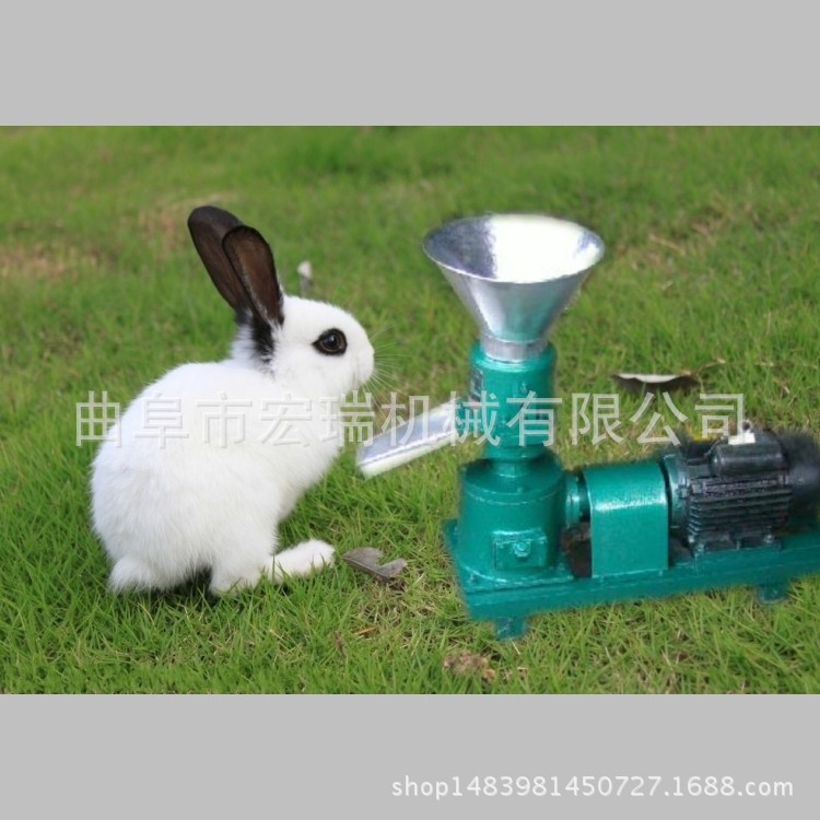 兔饲料颗粒机价格 养殖饲料加工机械 动物颗粒饲料成型机示例图10