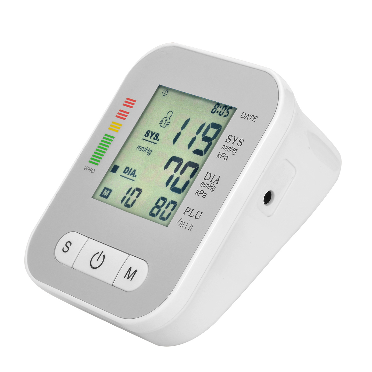 手臂式全自动电子血压计语音 @家用血压仪中英文%可出口厂家示例图16
