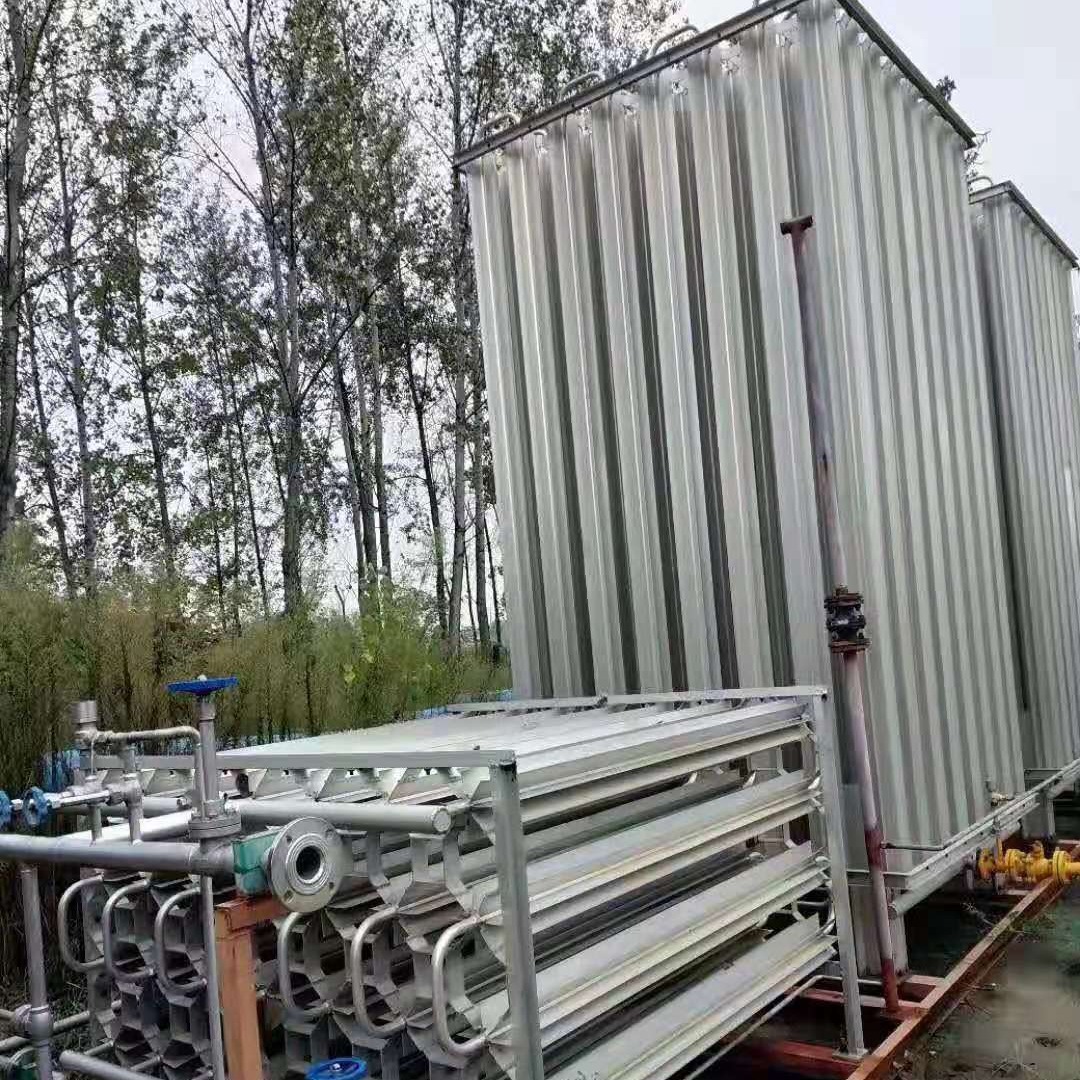 广东回收二手1500立方汽化器    回收二手LNG500立方气化调压撬