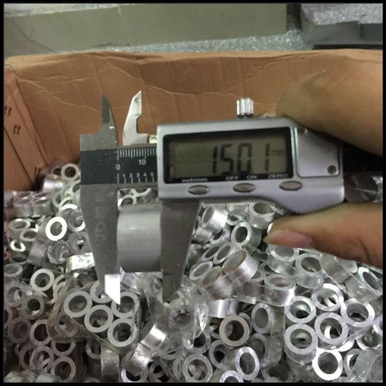 抗腐蚀性6063铝管 非标6063T6铝管 6063铝圆管现货规格图片