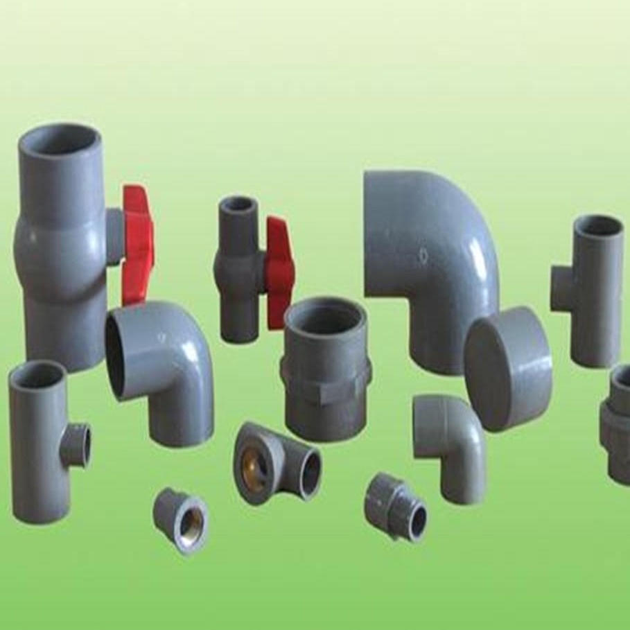 PVC管材大口径PVC-U给水管 PVC白色硬管图片