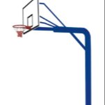 户外篮球架成人家用训练地埋圆管方管标准固定室外篮球架