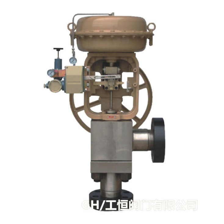 工恒气动薄膜角形高压调节阀 气动薄膜多弹簧调节阀ZMA/BS-220 230