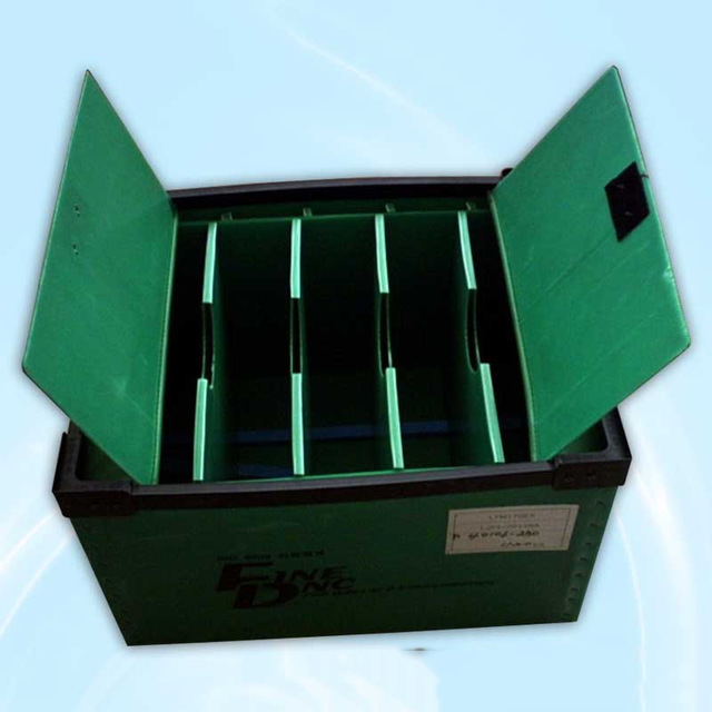 厂家生产现货供应中空板导电箱 折叠式中空板箱子 塑胶周转箱 防静电中空板周转箱 批发