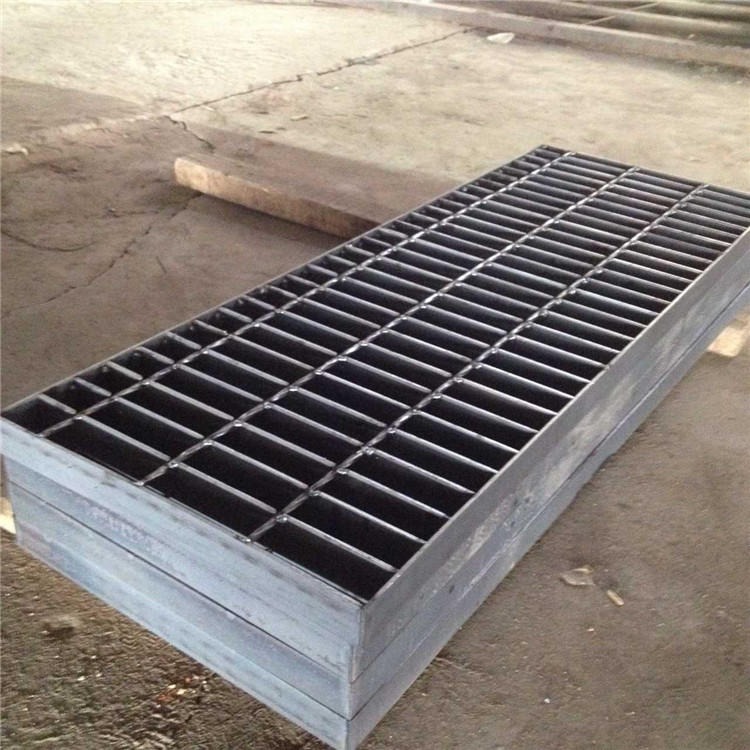 鼎佳-现货供应 不锈钢水沟盖 钢格栅盖板 镀锌平台钢格板 承重10吨 交货及时