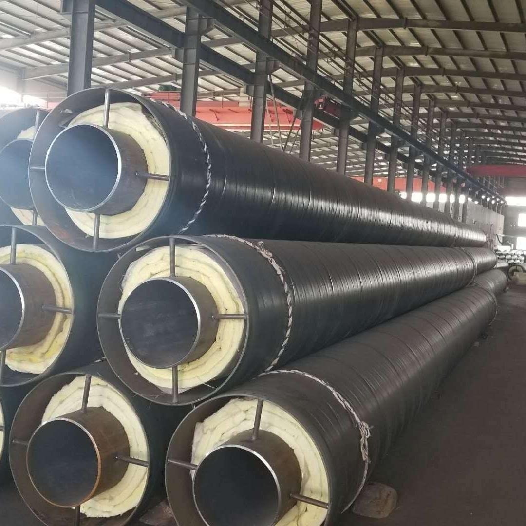 聚氨酯发泡保温管生产厂家 钢套钢复合保温钢管