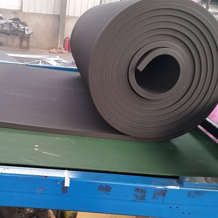 中维 厂家销售阻燃橡塑保温板 高密度吸音棉保温板空调橡塑板