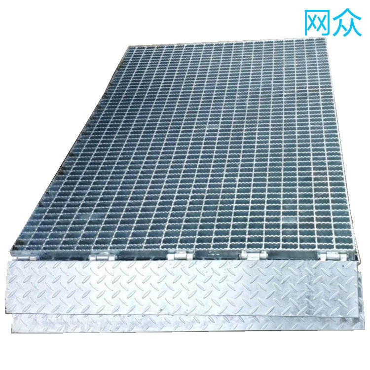 Q235B材质的镀锌网格栅板 浸锌钢格板生产 网众制品