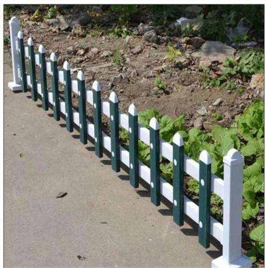 东城区满星厂家直销  pvc塑钢草坪护栏   白色公园花 坛  定制批发草坪绿化带   PVC围栏