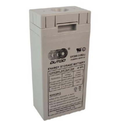 现货供应 OUTDO电池OT200-2 ups铅酸蓄电池 2V100AH电力用 奥特多蓄电池 工厂报价