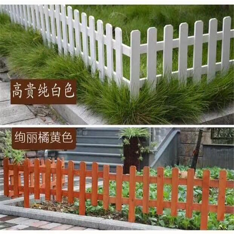 佳星街道绿化木质围挡 围墙木栅栏 景观木头护栏厂家
