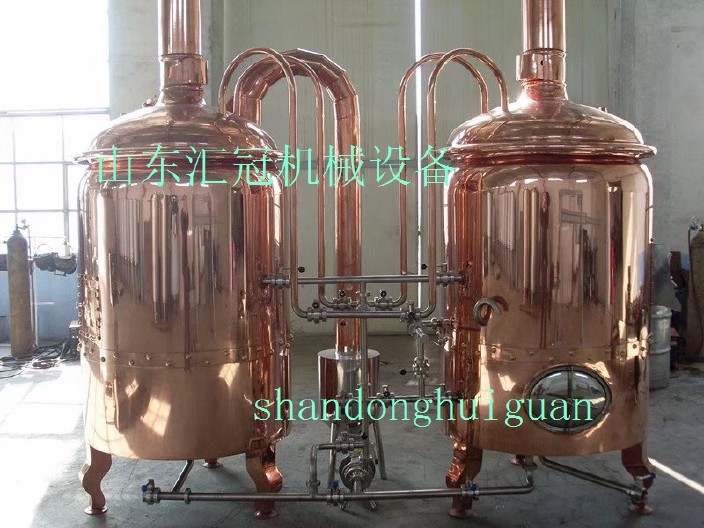 啤酒设备生产厂家  山东汇冠机械  100L啤酒糖化设备示例图2