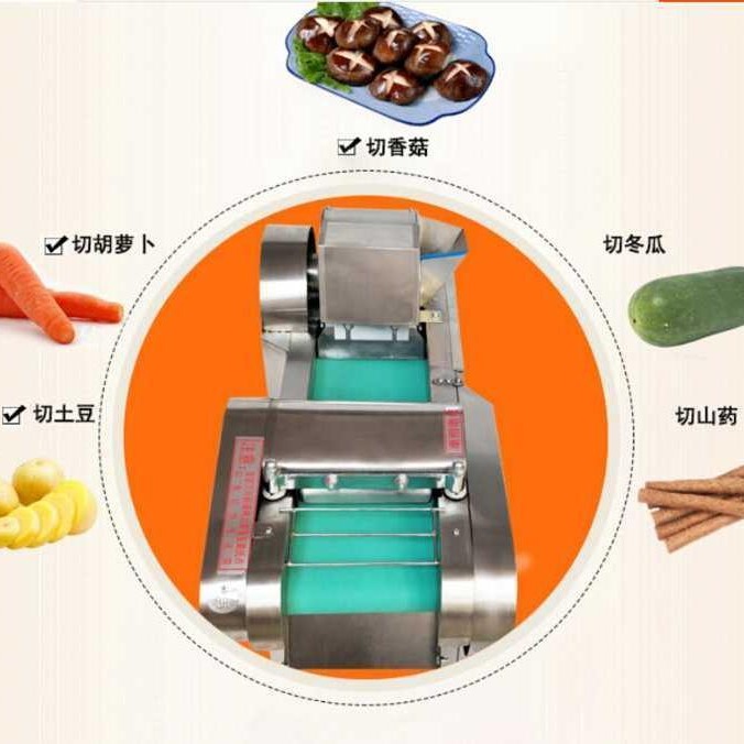 不锈钢切片切丝机 全自动水果蔬菜切片机 药材切割机 厂家直销畅达通多种规格支持定制