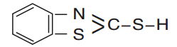鹤壁荣欣助剂制造促进剂   MBT(M)  化学名称 2-巯基苯骈噻唑示例图4