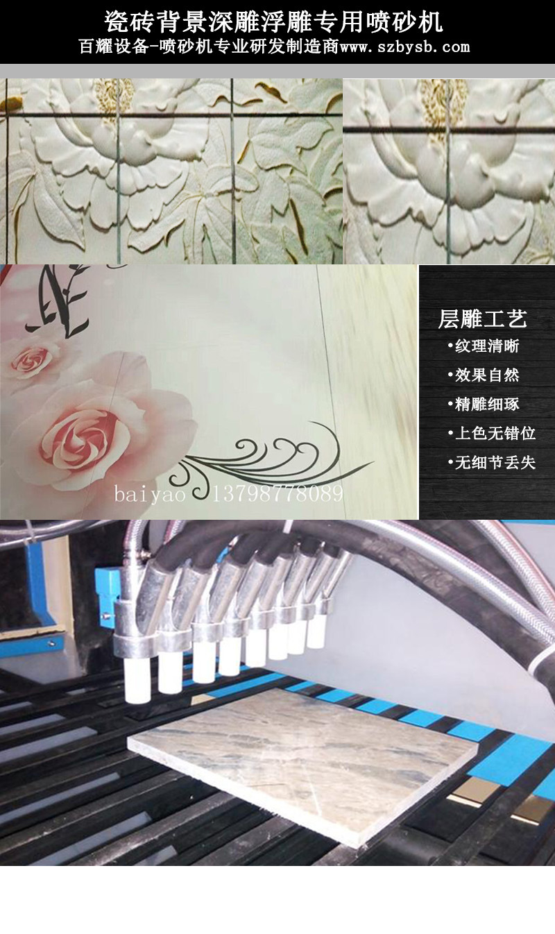 深圳大型输送式自动喷砂机浙江钛板喷砂机铝型材自动喷砂机厂家示例图11
