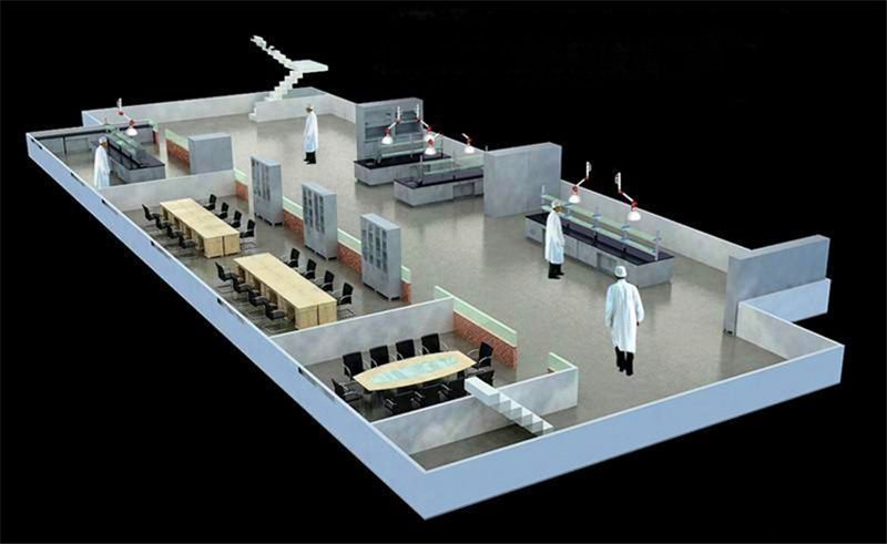 广东实验室家具制造安装 供应实验室台柜 实验台厂家 实验室整体规划示例图3