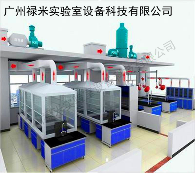 广东石油化工实验室通风系统工程，广州实验室通风系统厂家示例图3
