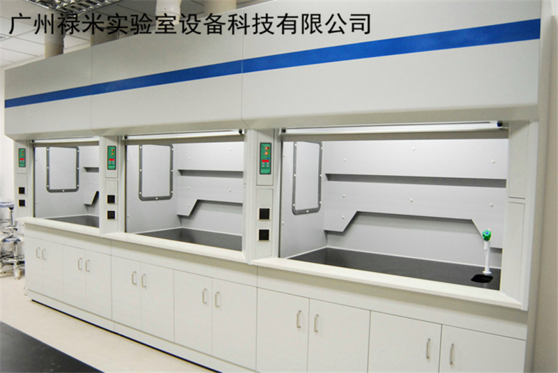 广州全钢通风柜，PP通风柜，厂家特价直销 禄米实验室设备示例图3
