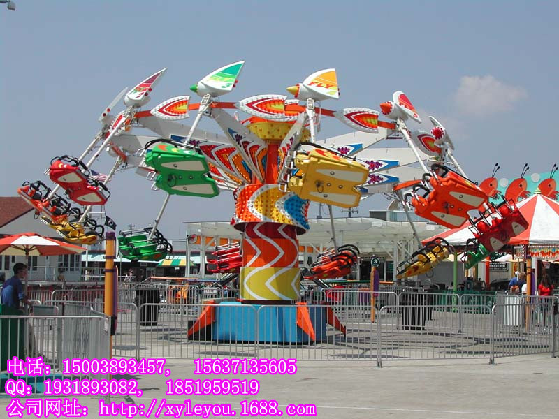 游客都会选择的风筝飞行 郑州乐游风筝飞行游乐设备厂家直销示例图6