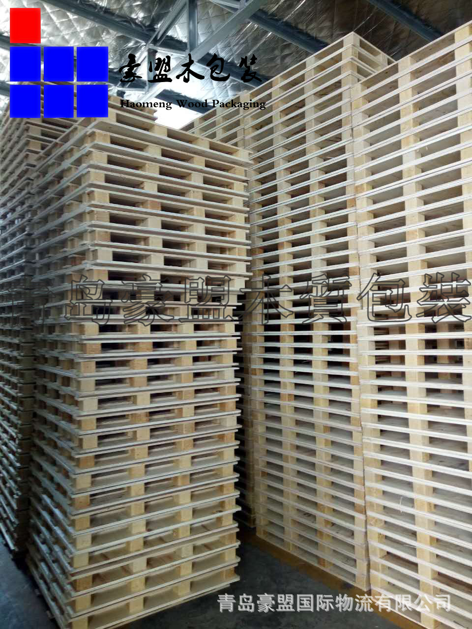 潍坊胶合板托盘供应商批量生产出口免熏蒸木托盘集装箱专用尺寸示例图6