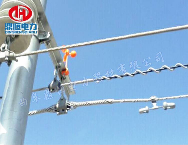 OPGW光缆预绞式防震锤于铝合金护线条配套使用方法示例图1