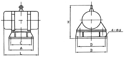 ZFB-30仓壁振动器（宏达机械HDF-8防闭塞装置）示例图1