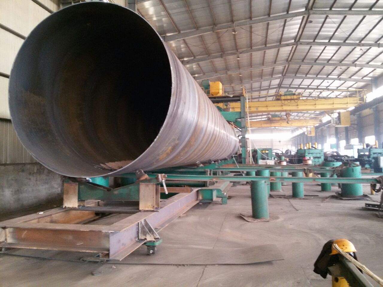 安徽滁州码头打桩用防腐螺旋钢管DN700防腐螺旋钢管