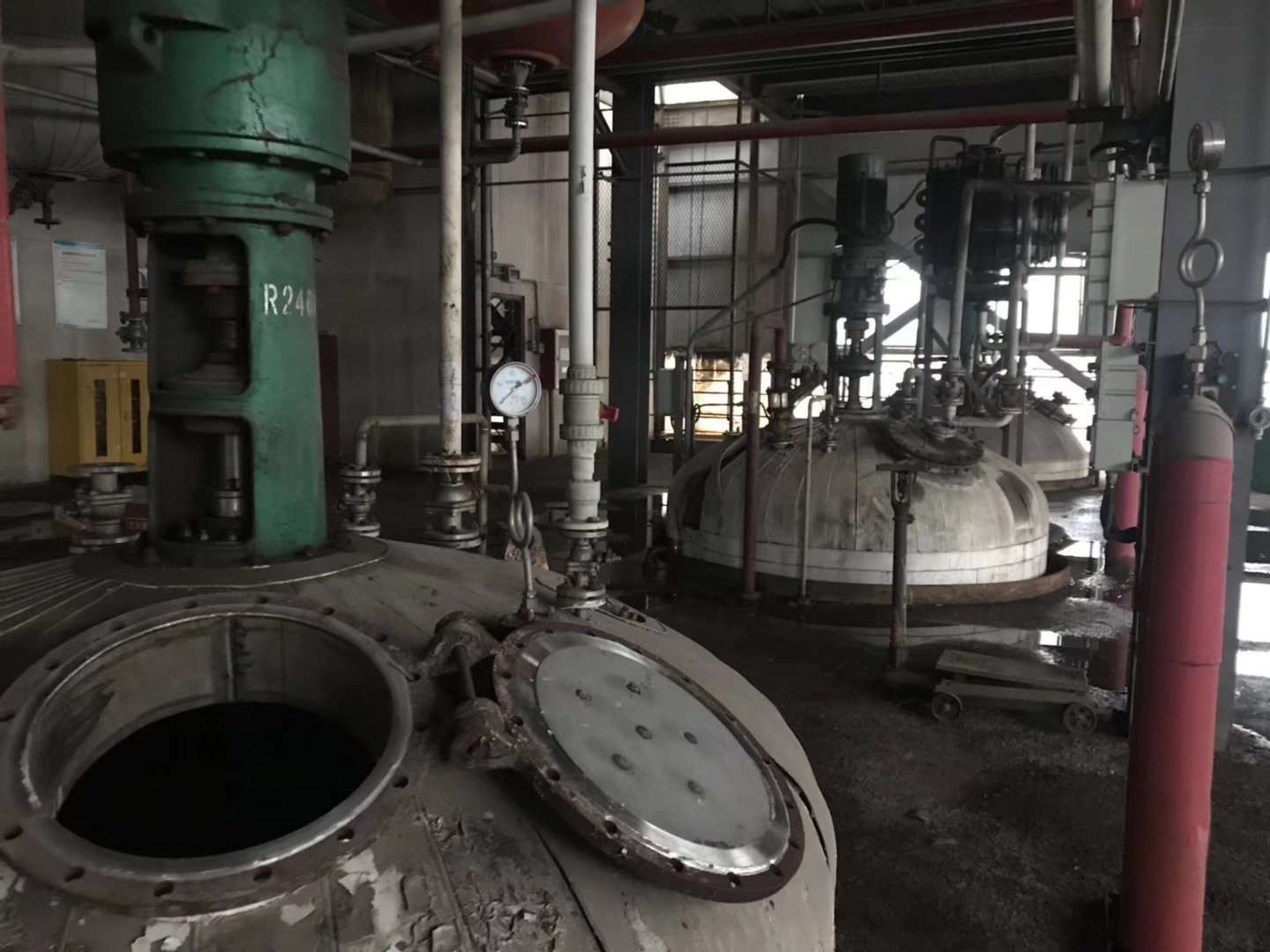 栋良回收二手反应釜 二手不锈钢反应釜 现场试机 质量保证
