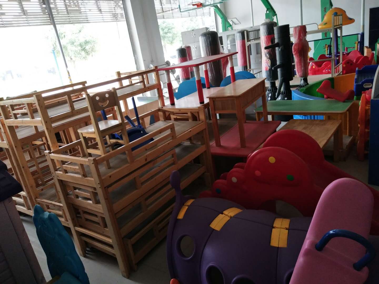 广西桂林秀峰区儿童上下铺  幼儿园小床  安全型