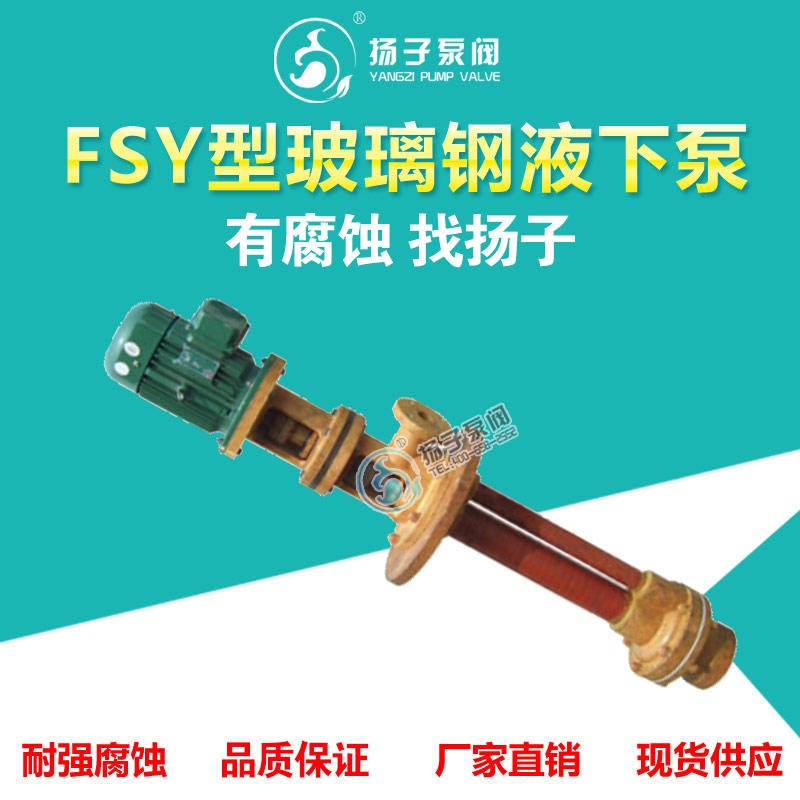 FSY型立式长轴液下泵 防爆高温液下泵 耐磨耐腐液下泵