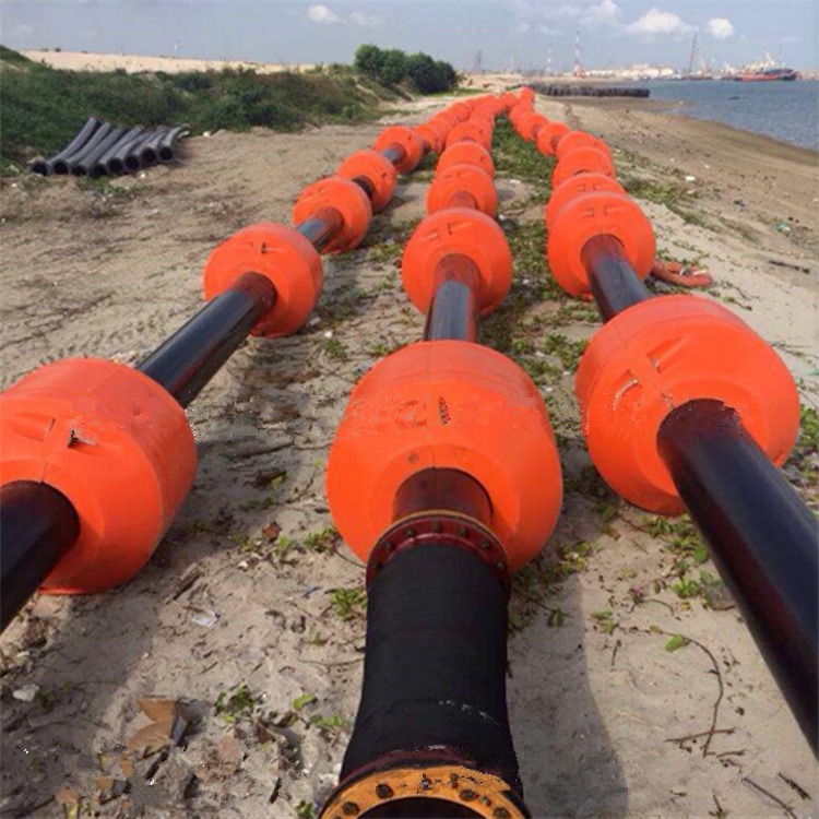 三沙岛吹填工程用疏浚浮体 大口径塑料管道浮筒批发