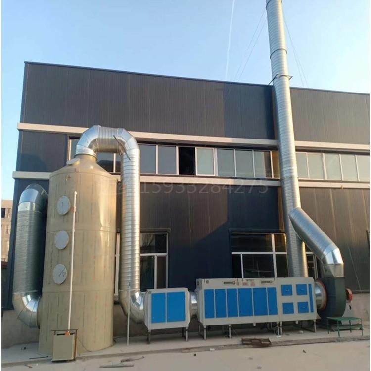 喷淋塔废气处理设备工业废气处理 定制喷淋塔环保塔 不锈钢材质可定制