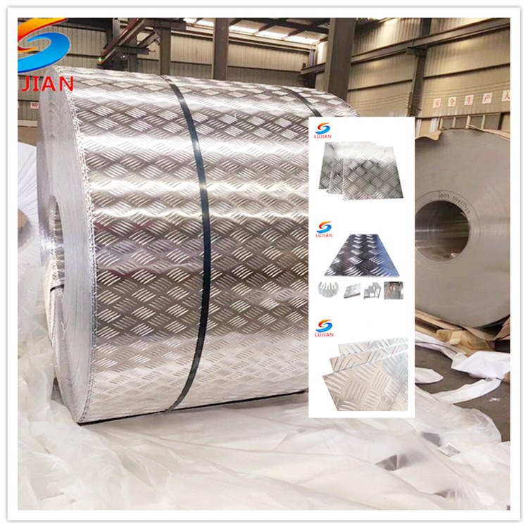 上海送货花纹铝板 防滑合金五条纹铝板材 车用1.5/2/2.5/3/4/6mm厚 非标可定制图片