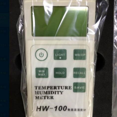 FF温湿度计/便携式温湿度测试仪 型号:YLP06/HW-100  库号：M392642 中西图片