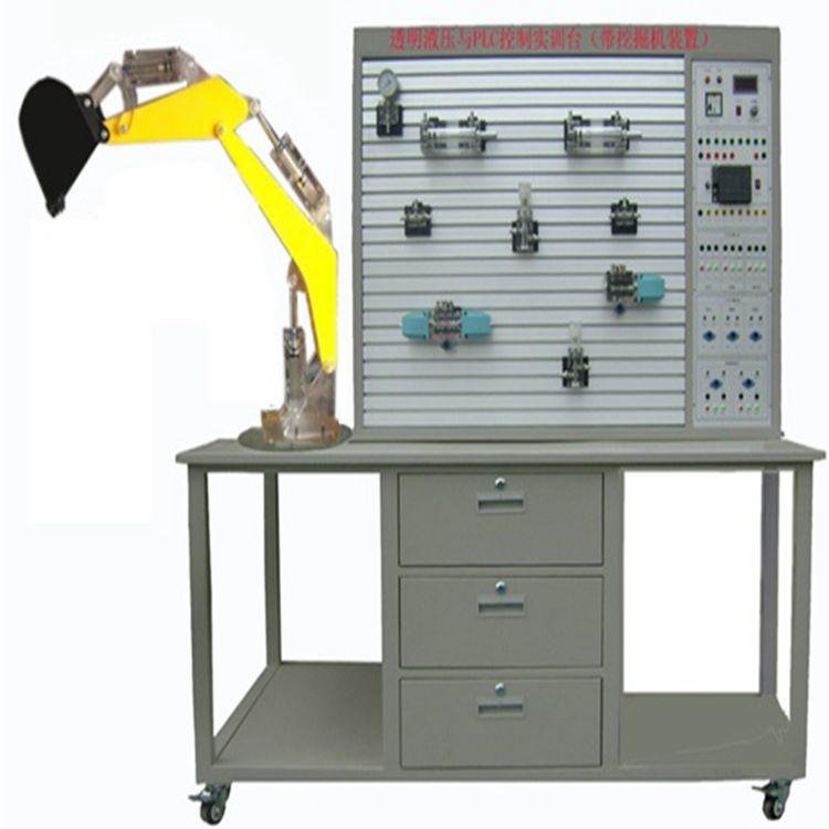 FC-WJ07挖掘机液压系统与PLC控制实训装置 液压实验台 品牌职教实训设备厂家
