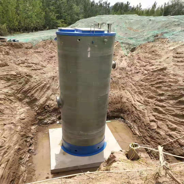 一体化预制泵站 雨水收集排放泵站 河北强圆盛发 规格齐全