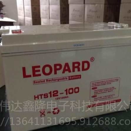 LEOPARD蓄电池HTS12-120美洲豹12V120Ah蓄电池UPS/EPS电源专用