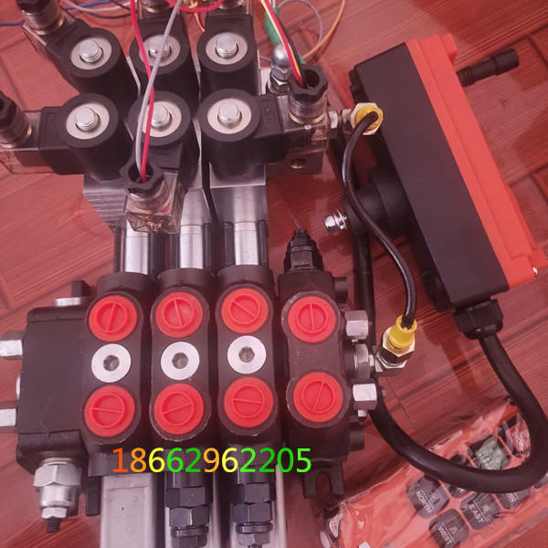 钻井机电控液压分配器三联阀高压DCV60/3-DC24V垃圾车图片