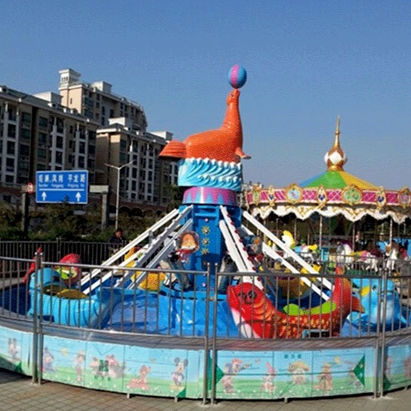 209新品上市海豚戏水 十一促销 郑州大洋水上游乐海豚戏水项目图片