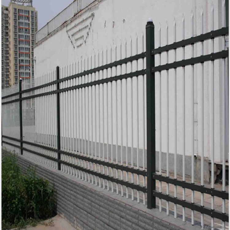 孝中 铁艺锌钢护栏代理 佛山锌钢护栏塑料配件 高力锌钢护栏配件图片