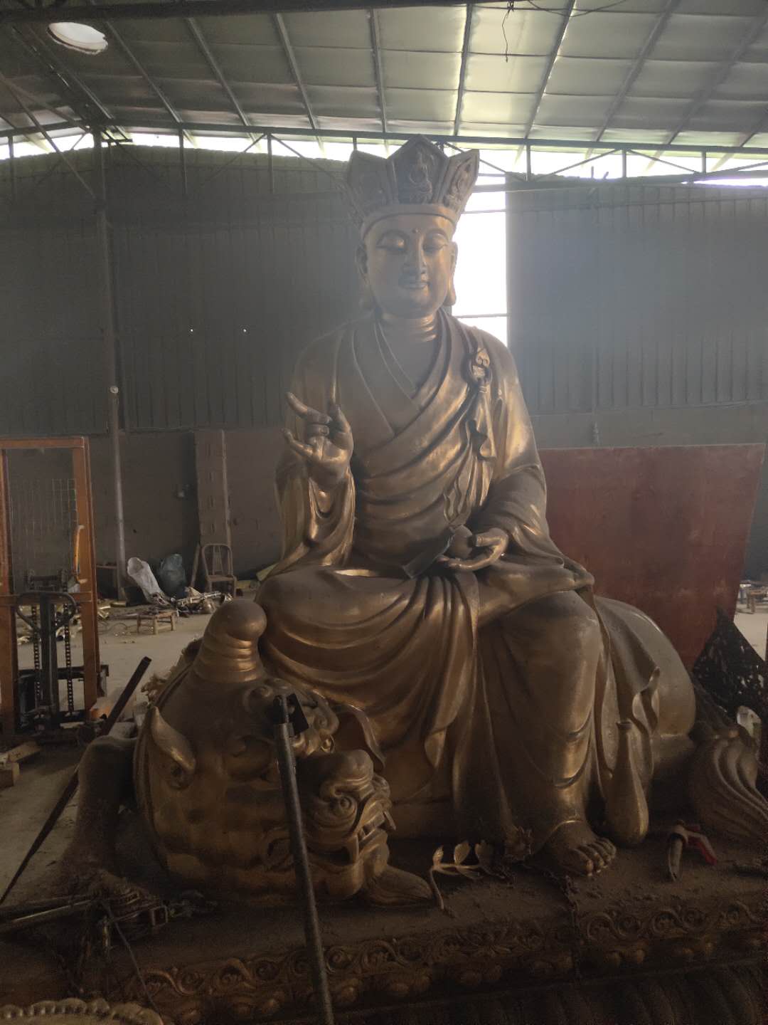 佛像 佛像铸造厂家直销树脂地藏王菩萨 穿袈裟地藏王菩萨 四面地藏王菩萨