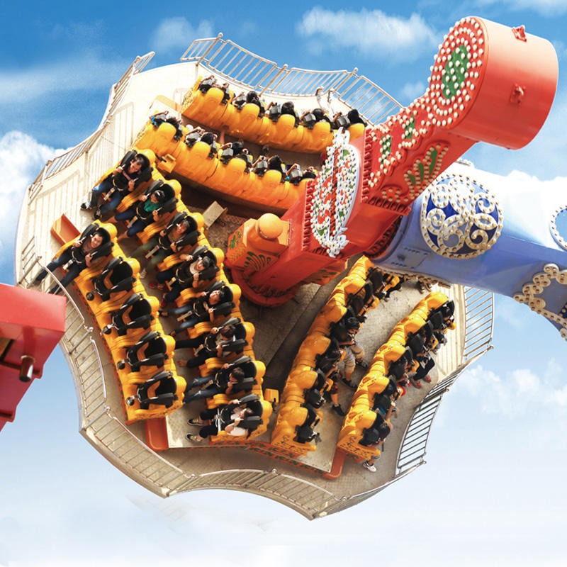 宁波大型游艺机疯狂马戏团，凤凰山主题乐园同款游乐设备，网红大型游乐场玩具器械设备厂家图片