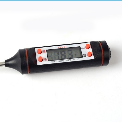 红星仪器仪表  食品温度计 电子温度计 电子食品温度计 探长50CM 防水食品温度计
