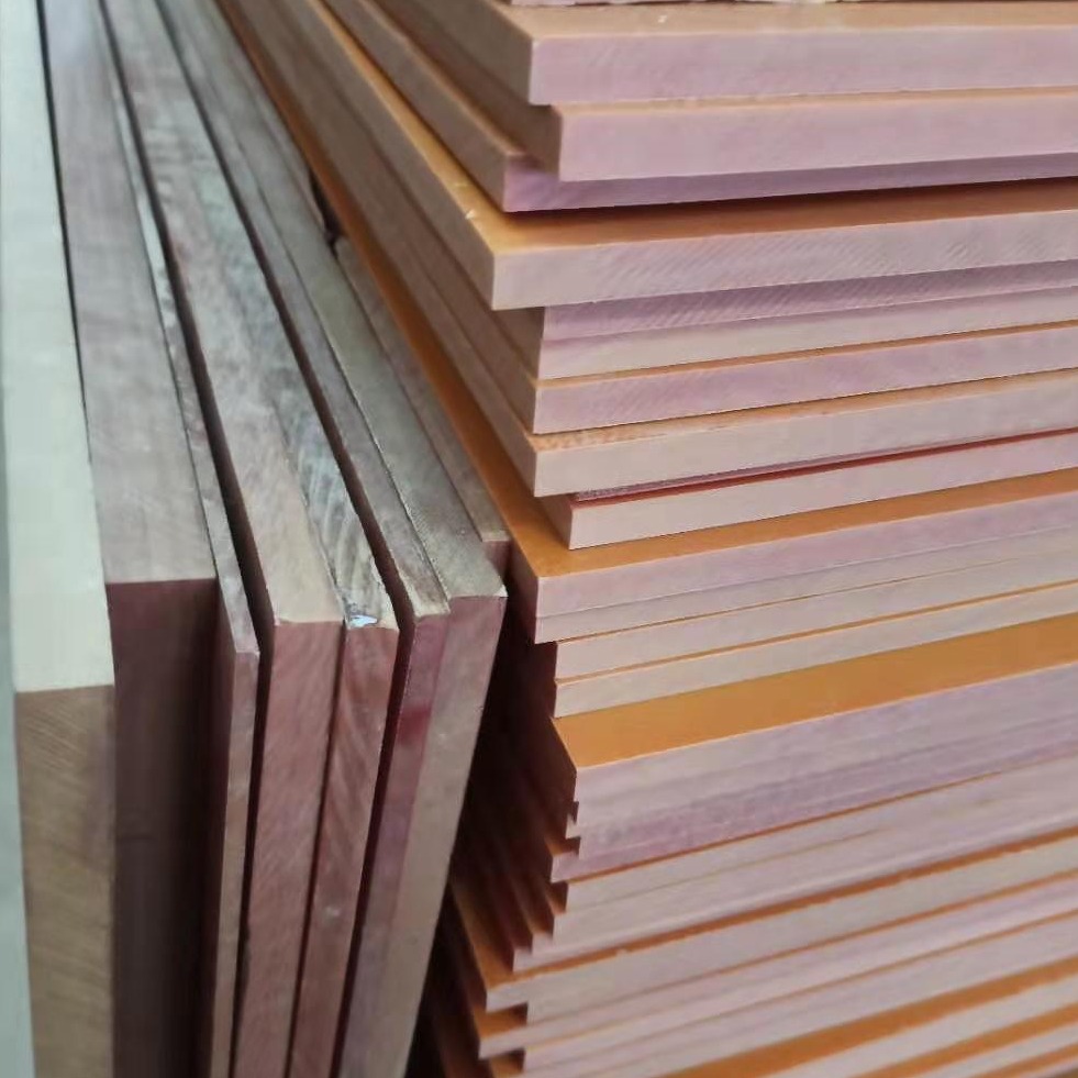 北京桔红色电木板  山东耐高温电木板  广东黄色啡色电木板 华凯加厚度电木板