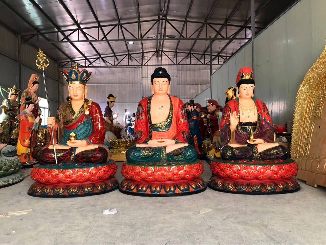 佛像 本厂专业生产精品玻璃钢地藏王菩萨 地藏王殿供奉地藏王菩萨 地藏王殿供奉地藏王菩萨