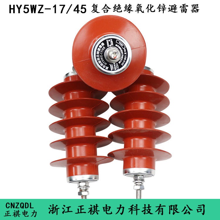 供应HY5WZ-17/45电站型避雷器 10kv避雷器