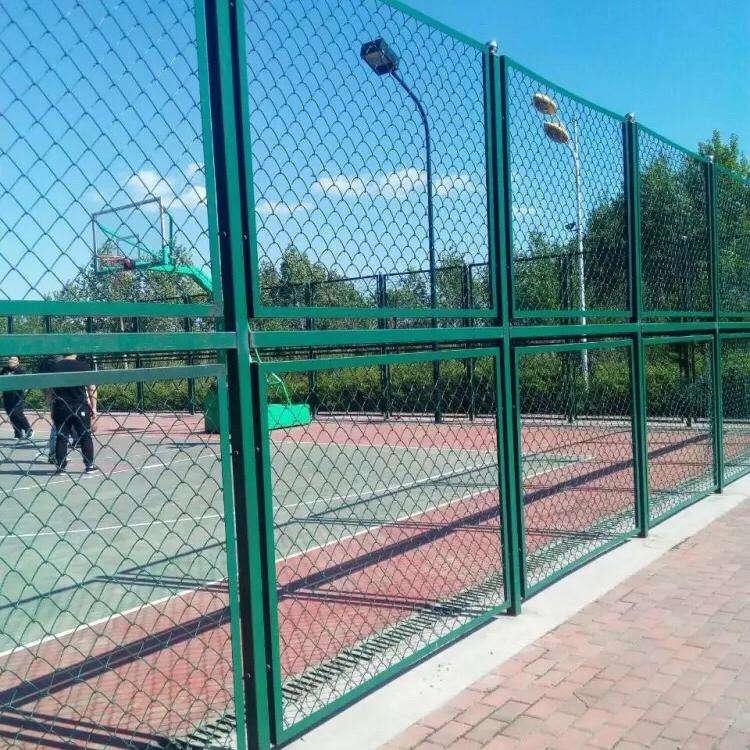广州社区篮球场围网  室外篮球场围网生产厂  迅鹰球场围栏网厂家