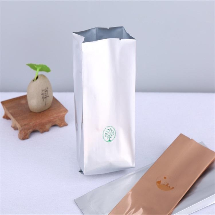 通用空白小泡袋250g茶叶包装真空袋125g锡纸袋铁观音铝箔袋厂定制图片