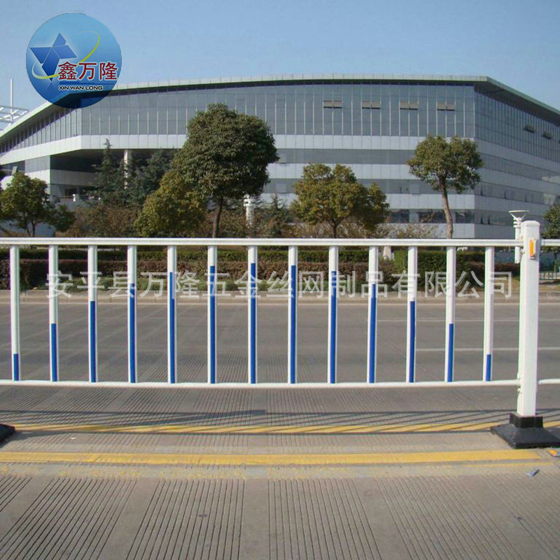 生产销售 市政护栏  道路交通隔离塑钢市政护栏  市政锌钢护栏示例图11