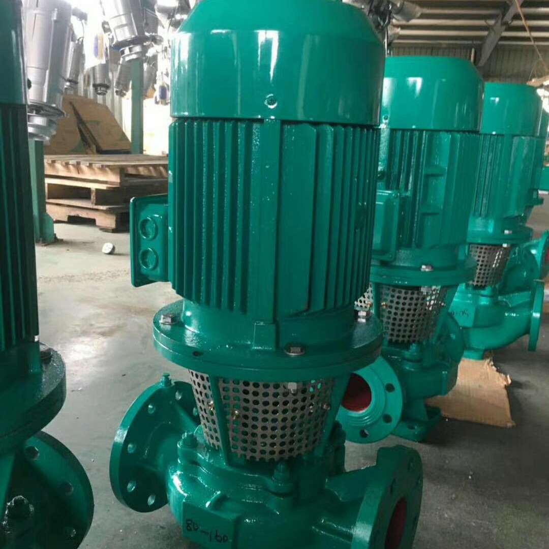 ISGB便拆式管道离心泵 ISGB50-160A便拆式立式管道泵 ExdIICT4防爆立式给水泵